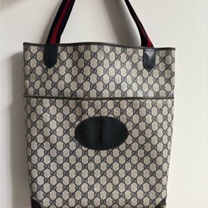 Vintage 1980s Gucci Tote Bag